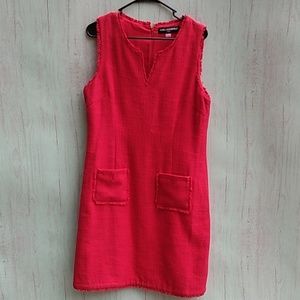 Karl Lagerfeld red dress sz 12